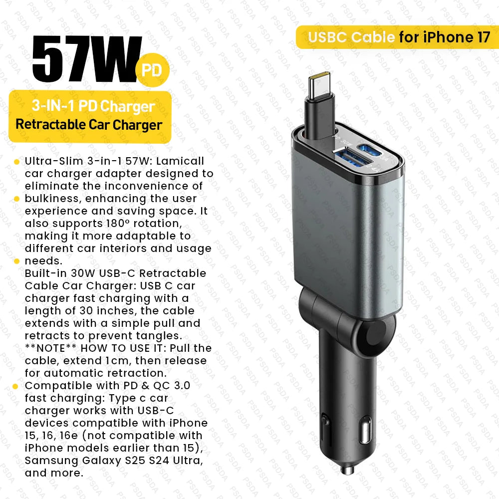 Caricatore carica rapida 69W