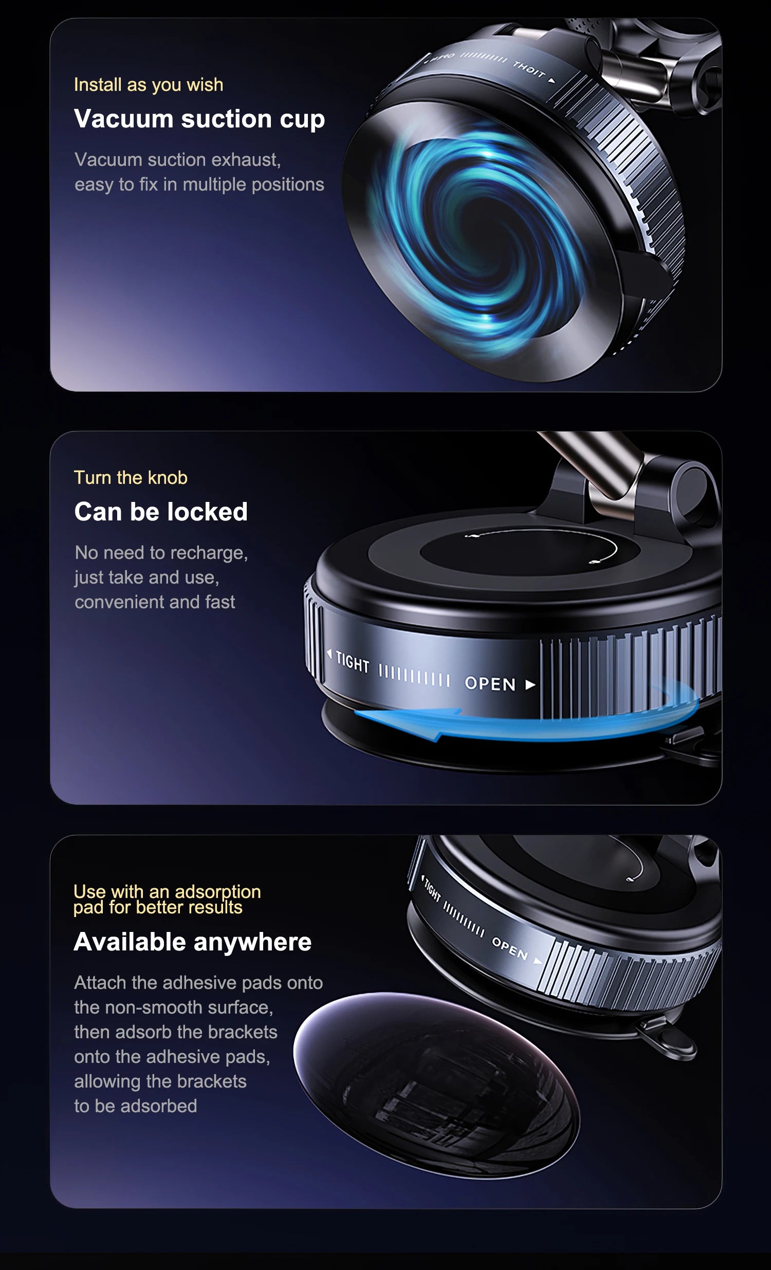 Supporto magnetico per cellulare